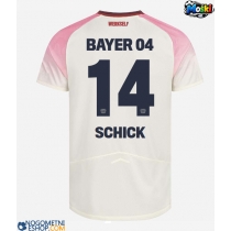 Moški Nogometni dresi Bayer Leverkusen Patrik Schick #14 Gostujoči 2025-26 Kratek Rokav